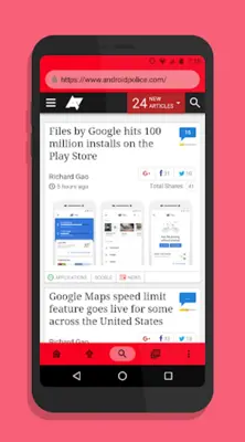 Simplicity Browser Fast & Secure android App screenshot 8